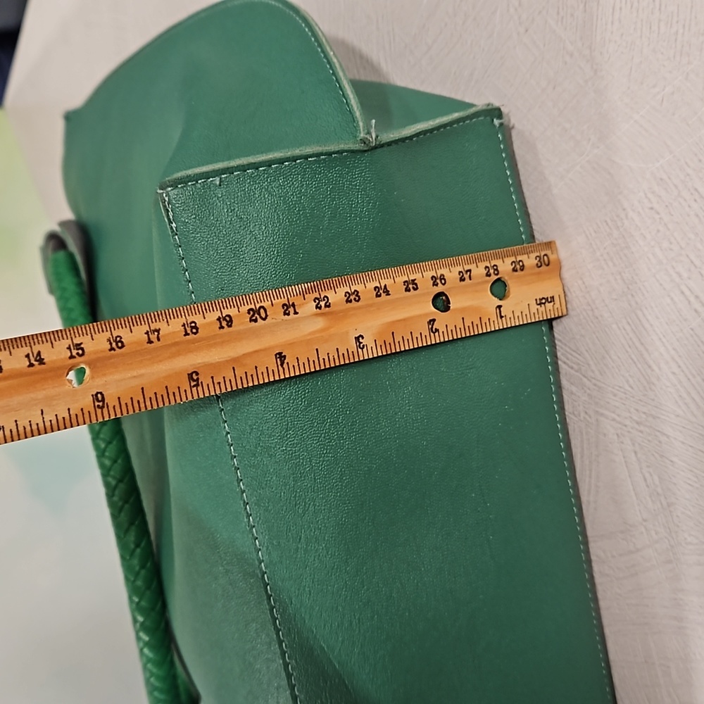 OUKU Green 2 bags in one handbag clutch adjustable shoulder bag see photos - Picture 3 of 13